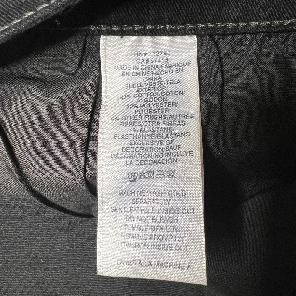 NWT True Religion Mens 36 Geno SN Slim Jeans Black Rinse Green‎ Stitching 700386
